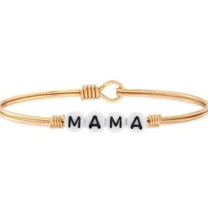 Luca & Danni Mama Gold Bangle Bracelet
